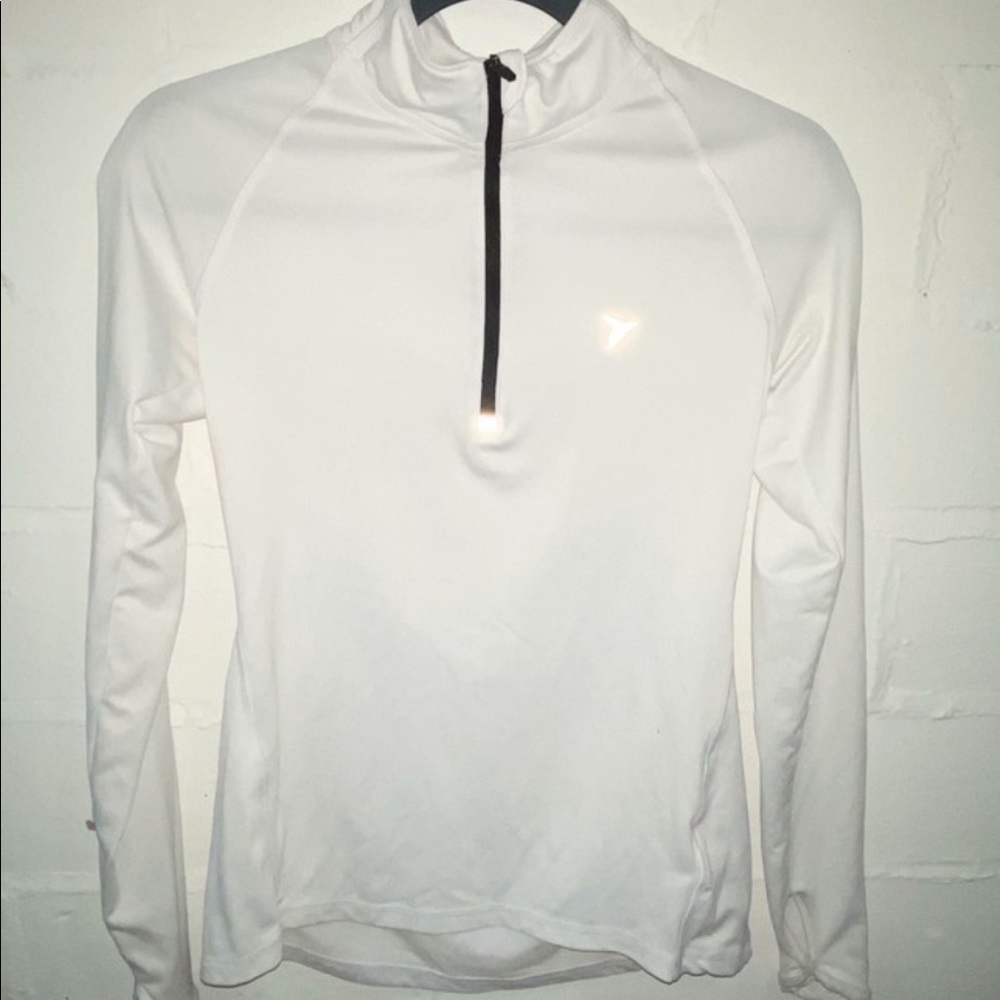 White activewear jacket